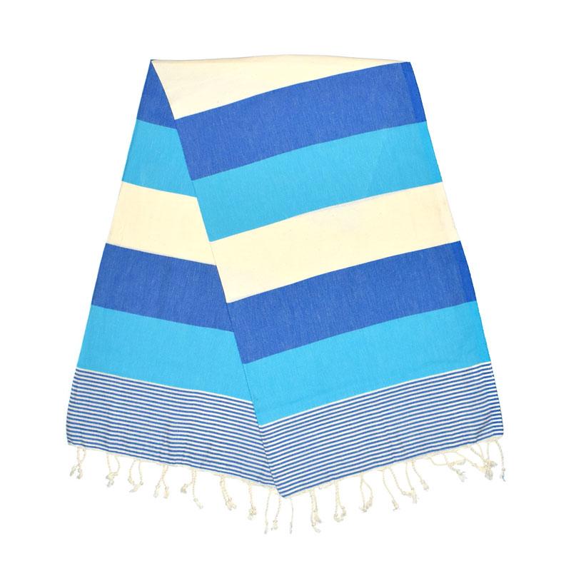 American Berry Blue Turquoise Blue Turkish Towel