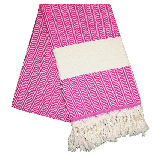 Balik Sirti Bubblegum Pink Turkish Towel