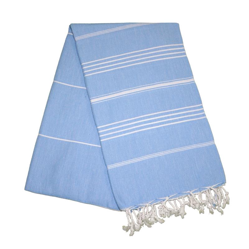 Sultan Baby Blue Turkish Towel