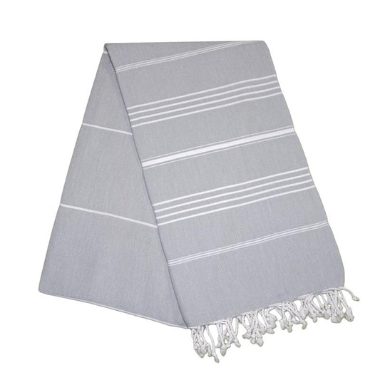 Sultan Stone Grey Turkish Towel